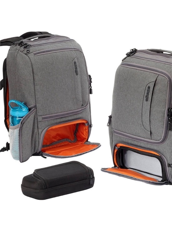 eBags Pro Slim Laptop Backpack Heather Gray | EUC main image 8